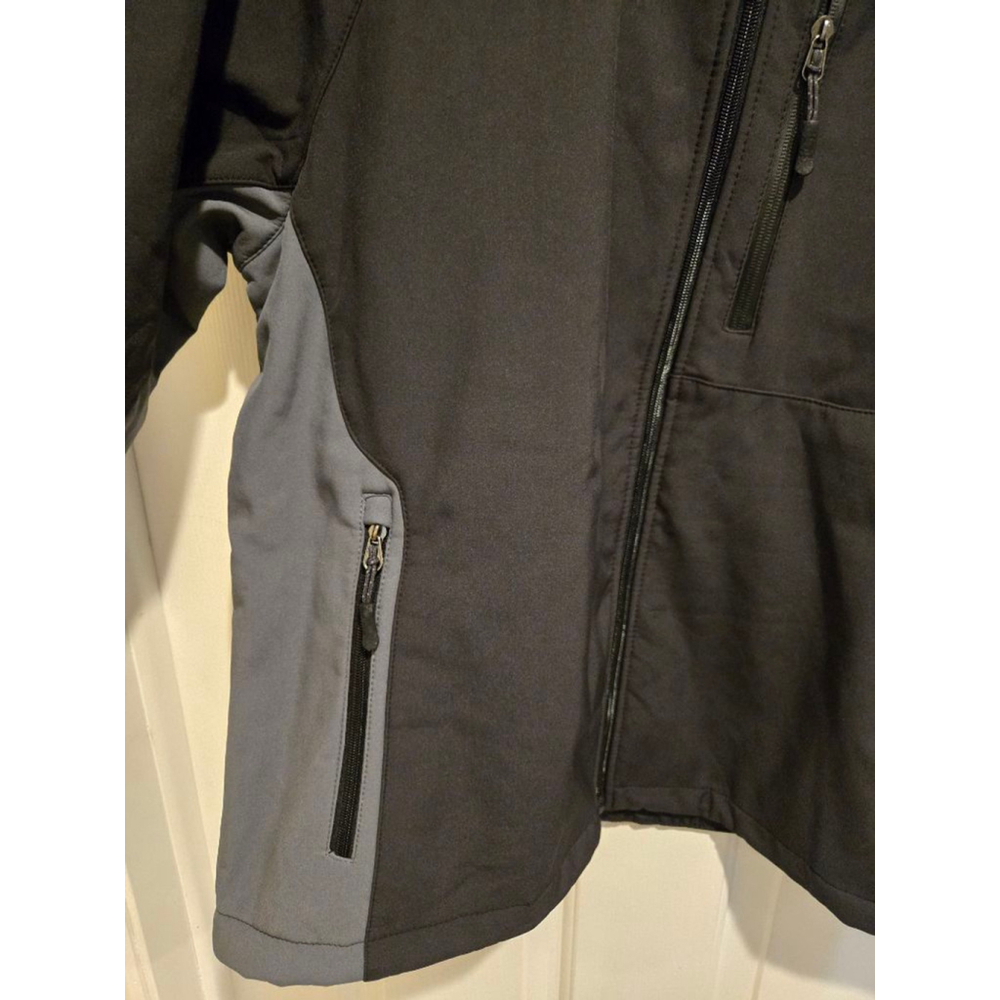 Men's Reebok Black Grey Performance Jacket XL - Picture 3 of 7
